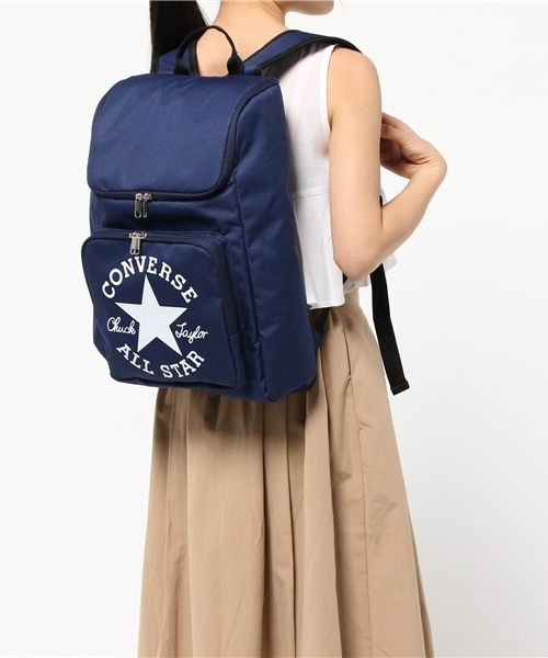 CONVERSE(コンバース)の「CONVERSE BOXバックパック(バックパック/リュック・レディース・ネイビー/レッド/オフホワイト/ブラック系その他/ブルー/ブラック・FREE)」の11枚目の写真