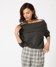 GLOBAL WORK | 12ゲージ2WAYオフショルニット/737311(ニット/セーター)