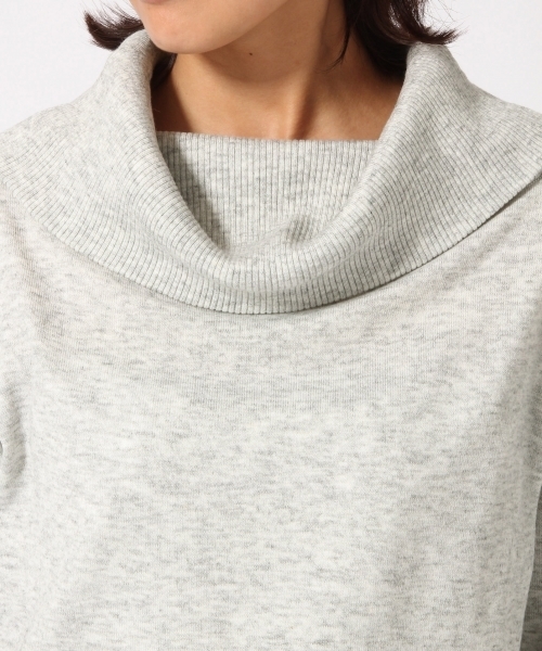 GLOBAL WORK（グローバルワーク）の「12ゲージ2WAYオフショルニット/737311（ニット/セーター・レディース・ワインレッド/ライトグレー/ダークグレー/カーキ・LARGE/MEDIUM）」の13枚目の写真