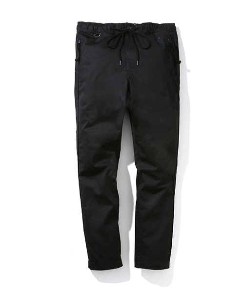 NUMBER (N)INE(ナンバーナイン)の「PIPING EASY PANTS(その他パンツ・メンズ・ネイビー/ブラック×ブラック/ブラック×ホワイト・4/2/3)」の1枚目の写真