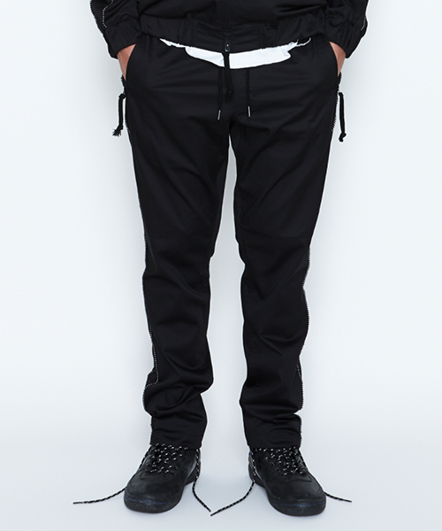 NUMBER (N)INE(ナンバーナイン)の「PIPING EASY PANTS(その他パンツ・メンズ・ネイビー/ブラック×ブラック/ブラック×ホワイト・4/2/3)」の4枚目の写真