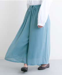 MERLOT | シフォンワイドガウチョパンツ4300(その他パンツ)