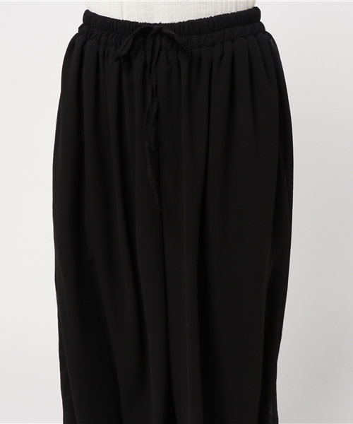 MERLOT（メルロー）の「シフォンワイドガウチョパンツ4300（その他パンツ・レディース・ブラック/ピンク/グレー/ブルー・FREE）」の9枚目の写真