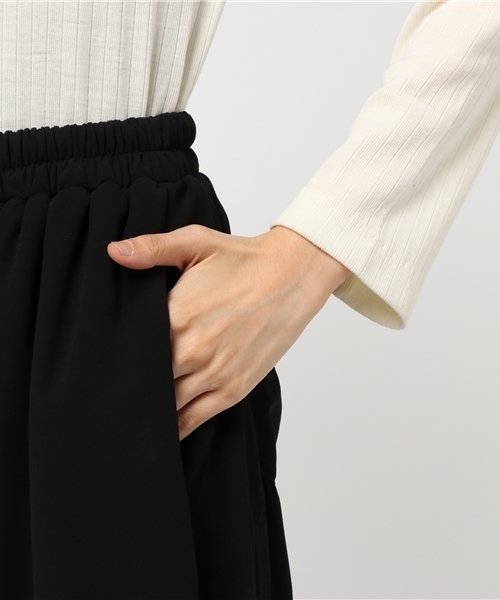 MERLOT（メルロー）の「シフォンワイドガウチョパンツ4300（その他パンツ・レディース・ブラック/ピンク/グレー/ブルー・FREE）」の13枚目の写真