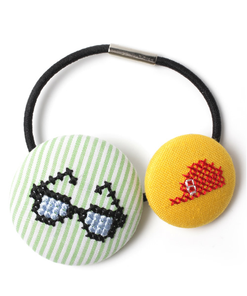 BEAMS BOY（ビームスボーイ）の「THE MINT HOUSE / 刺繍ヘアゴム（ヘアゴム・レディース・その他1/その他2/その他3/その他4/その他5・ONE SIZE）」の2枚目の写真