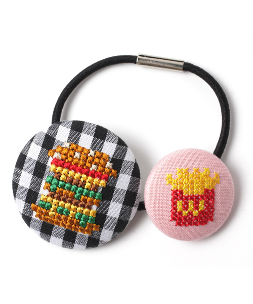 BEAMS BOY（ビームスボーイ）の「THE MINT HOUSE / 刺繍ヘアゴム（ヘアゴム・レディース・その他1/その他2/その他3/その他4/その他5・ONE SIZE）」の3枚目の写真