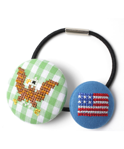 BEAMS BOY（ビームスボーイ）の「THE MINT HOUSE / 刺繍ヘアゴム（ヘアゴム・レディース・その他1/その他2/その他3/その他4/その他5・ONE SIZE）」の4枚目の写真