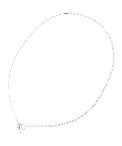 a.v.v（アーヴェヴェ）の「コンビチェーンマンテルネックレス（ネックレス・レディース・シルバー/ゴールド・38）」の12枚目の写真