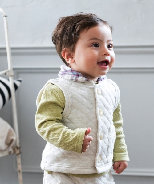 SHIPS（シップス）の「SHIPS KIDS:キルティング ベスト(80～90cm 