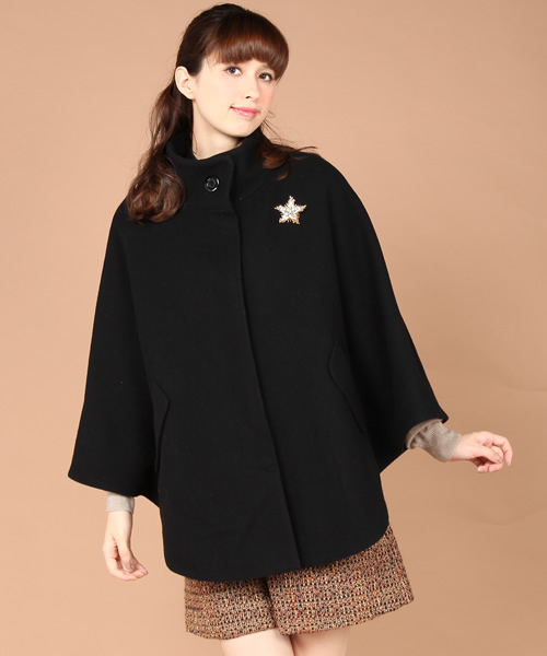 Tiara（ティアラ）の「ウールポンチョコート（ポンチョ）」 - WEAR