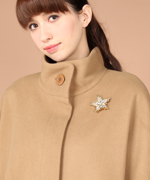 Tiara（ティアラ）の「ウールポンチョコート（ポンチョ）」 - WEAR