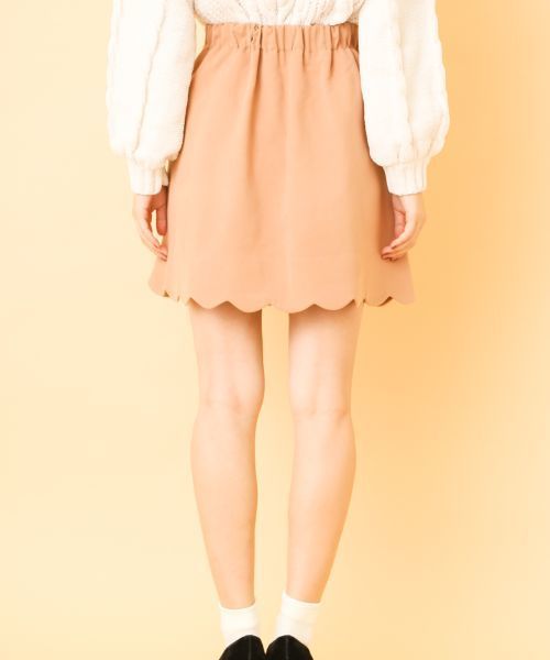 OLIVE des OLIVE（オリーブデオリーブ）の「ラップスカラップスカート◆（スカート・レディース・ブラック/ピンク/ボルドー/キャメル・FREE）」の8枚目の写真