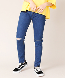 PUNYUS | スラッシュスキニーパンツ(デニムパンツ)