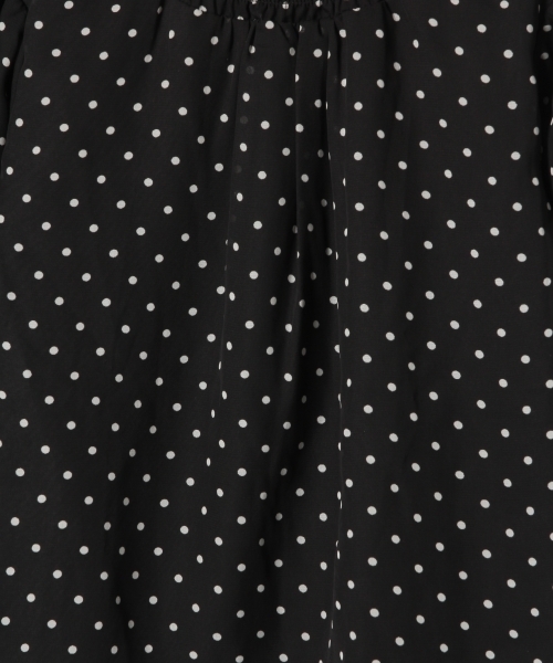 GLOBAL WORK（グローバルワーク）の「【キッズ】フリルネックブラウス長袖/779976（シャツ/ブラウス・キッズ・ブラック/その他1/ホワイト・XX-LARGE/SMALL/MEDIUM/X-LARGE/LARGE）」の12枚目の写真