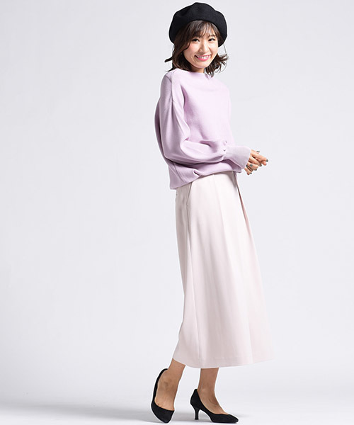 MAYSON GREY(メイソングレイ)の「【洗濯機OK】ハカマワイドクロップドパンツ(その他パンツ・レディース・ブルー系その他2/ホワイト系その他/ピンク/キャメル・L/SS/S/M)」の17枚目の写真