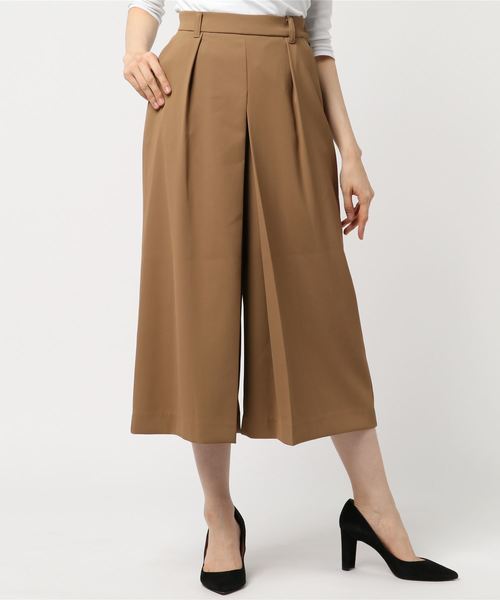 MAYSON GREY(メイソングレイ)の「【洗濯機OK】ハカマワイドクロップドパンツ(その他パンツ・レディース・ブルー系その他2/ホワイト系その他/ピンク/キャメル・L/SS/S/M)」の3枚目の写真