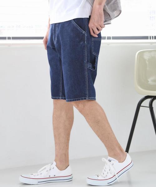 coen（コーエン）の「SMITH(スミス)別注ペインターショーツ（その他パンツ・メンズ・ブラウン/コバルトブルー・LARGE/MEDIUM/SMALL/X-LARGE）」の21枚目の写真