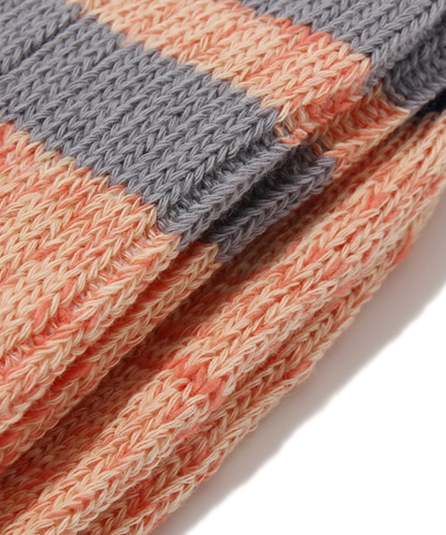 coen（コーエン）の「スラブクォーターソックス（ソックス/靴下・レディース・ナチュラル/ピンク・フリー）」の4枚目の写真