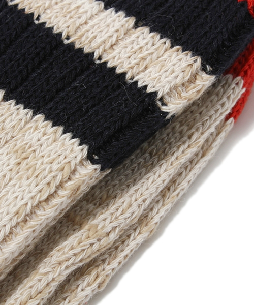 coen（コーエン）の「スラブクォーターソックス（ソックス/靴下・レディース・ナチュラル/ピンク・フリー）」の5枚目の写真