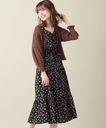 natural couture | フレア袖ガウンワンピース(ワンピース)