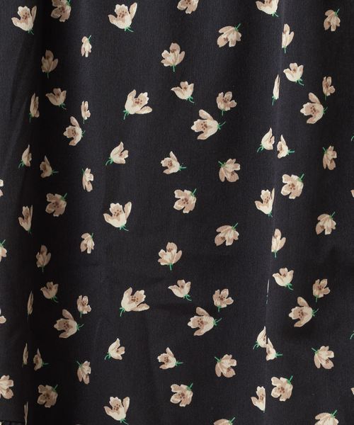 natural couture（ナチュラルクチュール）の「フレア袖ガウンワンピース（ワンピース・レディース・ブラック/イエロー/グリーン/アイボリー/レンガ・FREE）」の16枚目の写真