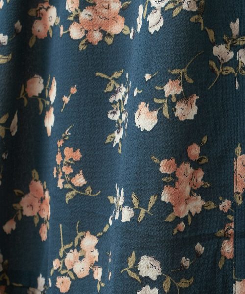 natural couture（ナチュラルクチュール）の「フレア袖ガウンワンピース（ワンピース・レディース・ブラック/イエロー/グリーン/アイボリー/レンガ・FREE）」の19枚目の写真