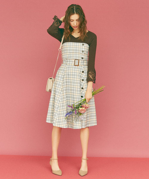 Noela ノエラ の オリジナルチェック柄ワンピース ワンピース Wear