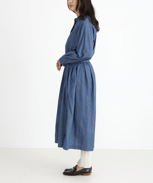 Munich（ミューニック）の「4.6oz ライトデニムシャツワンピース