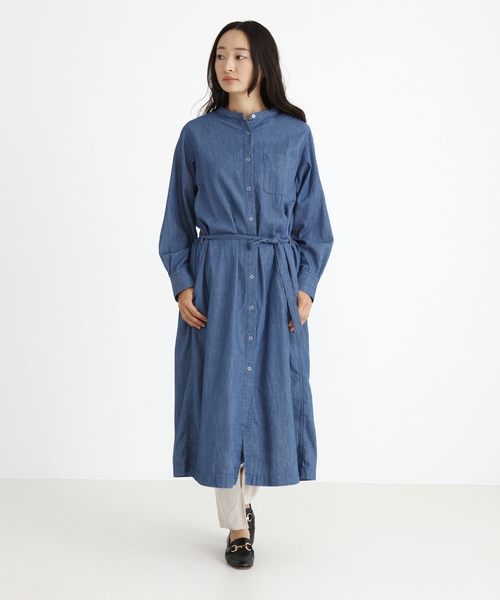 Munich（ミューニック）の「4.6oz ライトデニムシャツワンピース