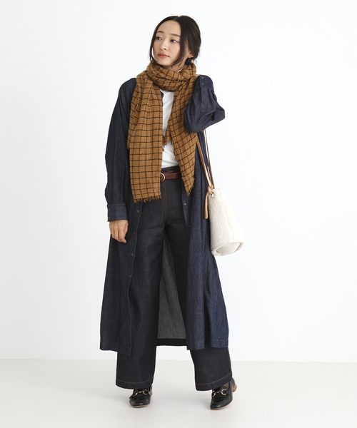 Munich（ミューニック）の「4.6oz ライトデニムシャツワンピース