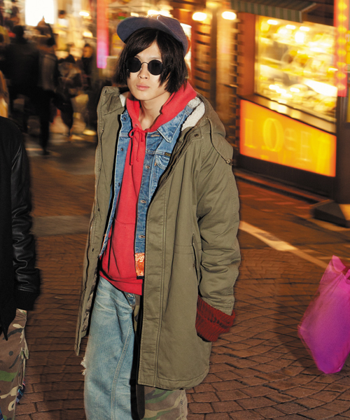 WEGO（ウィゴー）の「WEGO/モッズコート（モッズコート・メンズ・ブラック/カーキ・MEDIUM/LARGE）」の13枚目の写真