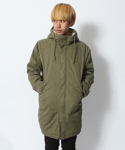 WEGO（ウィゴー）の「WEGO/モッズコート（モッズコート・メンズ・ブラック/カーキ・MEDIUM/LARGE）」の14枚目の写真