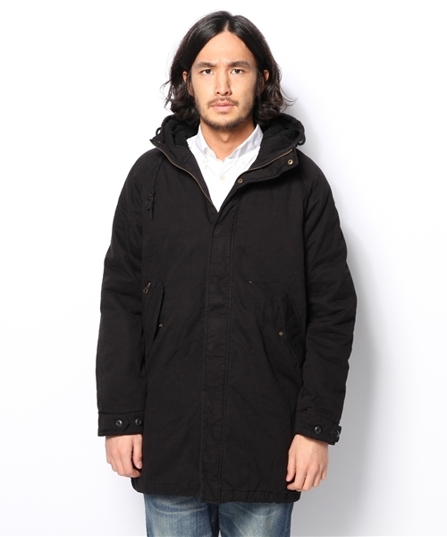 WEGO（ウィゴー）の「WEGO/モッズコート（モッズコート・メンズ・ブラック/カーキ・MEDIUM/LARGE）」の3枚目の写真