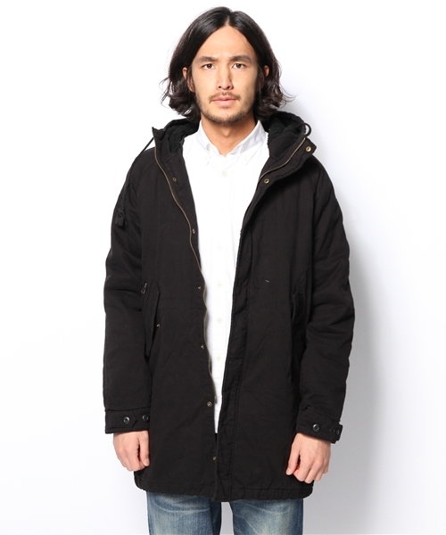 WEGO（ウィゴー）の「WEGO/モッズコート（モッズコート・メンズ・ブラック/カーキ・MEDIUM/LARGE）」の6枚目の写真