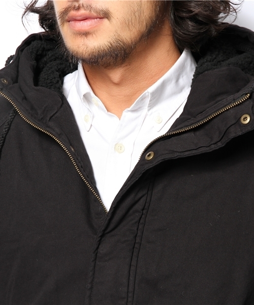 WEGO（ウィゴー）の「WEGO/モッズコート（モッズコート・メンズ・ブラック/カーキ・MEDIUM/LARGE）」の7枚目の写真