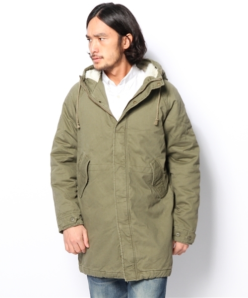 WEGO（ウィゴー）の「WEGO/モッズコート（モッズコート・メンズ・ブラック/カーキ・MEDIUM/LARGE）」の16枚目の写真