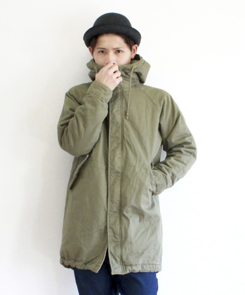 WEGO（ウィゴー）の「WEGO/モッズコート（モッズコート・メンズ・ブラック/カーキ・MEDIUM/LARGE）」の17枚目の写真