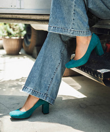 ALEXIA STAM | Suede Square Toe Pumps/パンプス(パンプス)