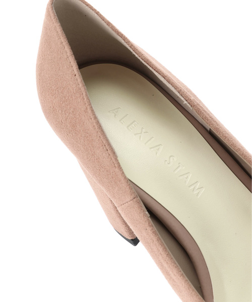 ALEXIA STAM（アリシアスタン）の「Suede Square Toe Pumps/パンプス（パンプス・レディース・ベージュ/グリーン/ピンク・S/M/L）」の20枚目の写真