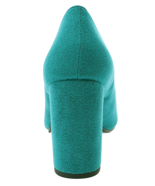 ALEXIA STAM（アリシアスタン）の「Suede Square Toe Pumps/パンプス（パンプス・レディース・ベージュ/グリーン/ピンク・S/M/L）」の8枚目の写真