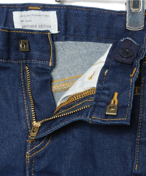 Another Edition（アナザーエディション）の「AEKD14 リッタイCUTTING DNM（デニムパンツ・キッズ・コバルトブルー・100/110/120）」の4枚目の写真