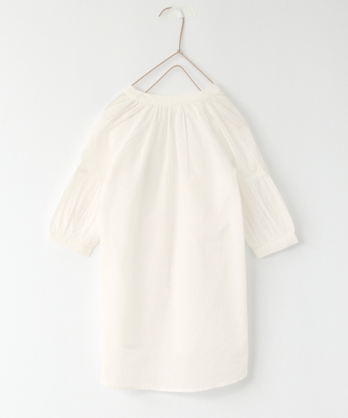 LOWRYS FARM（ローリーズファーム）の「ボイルマエアキチュニック　832743（Tシャツ/カットソー・キッズ・オフホワイト/ブラック/グリーン/パープル/ブルー/マスタード・100/110/120/SMALL/LARGE/MEDIUM）」の7枚目の写真