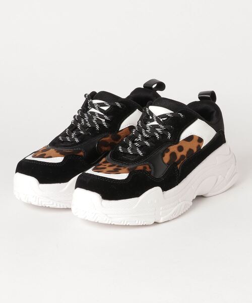 WEGO(ウィゴー)の「WEGO/厚底ボリュームスニーカー(スニーカー・レディース・ホワイト/ブラック/その他1/その他2/ベージュ/ライトパープル・SMALL/MEDIUM/LARGE)」の6枚目の写真