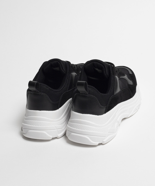 WEGO(ウィゴー)の「WEGO/厚底ボリュームスニーカー(スニーカー・レディース・ホワイト/ブラック/その他1/その他2/ベージュ/ライトパープル・SMALL/MEDIUM/LARGE)」の13枚目の写真