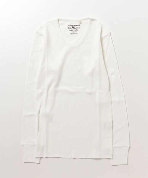 デイリー ロングスリーブ サーマル Vネック ティーシャツ Daily L S Thermal V Neck T Shirt Tシャツ カットソー Avirex アヴィレックス のファッション通販 Zozotown