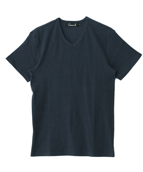 CavariA(キャバリア)の「『CavariA/キャバリア』スパンテレコ半袖Tシャツ【3ネックタイプから選べる】(Tシャツ/カットソー・メンズ・グリーン系その他/グリーン系その他3/ブラック系その他2/ホワイト系その他3/グレー系その他2/ブラック系その他3/ブルー系その他2/ホワイト系その他2/グレー系その他4/ブルー系その他3/グレー系その他6/ブルー系その他/グレー系その他/グリーン系その他2/ブラック系その他/グレー系その他3/ホワイト系その他/グレー系その他5・M/L/XL)」の22枚目の写真