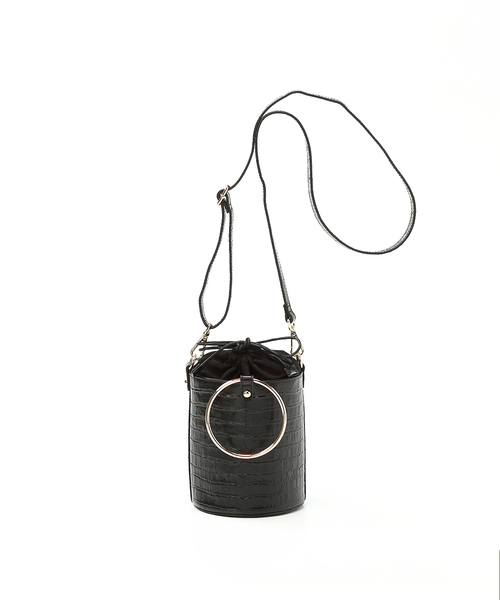 TOPKAPI（トプカピ）の「リングハンドル2wayショルダーバッグ（ショルダーバッグ・レディース・ブラック/ブラウン・FREE）」の8枚目の写真