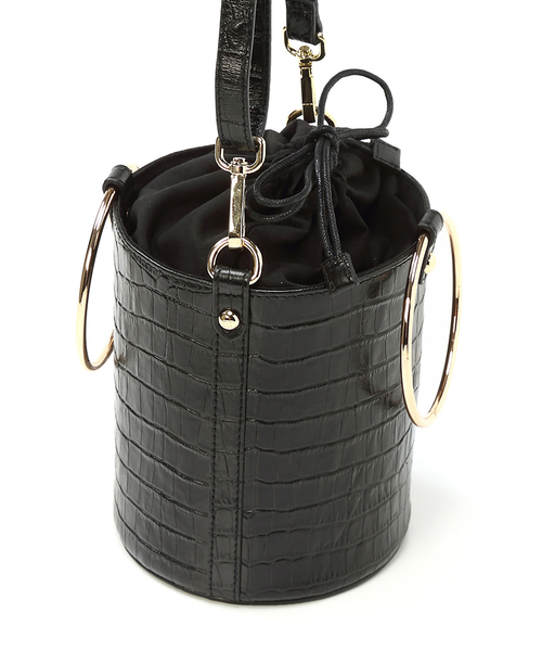 TOPKAPI（トプカピ）の「リングハンドル2wayショルダーバッグ（ショルダーバッグ・レディース・ブラック/ブラウン・FREE）」の14枚目の写真