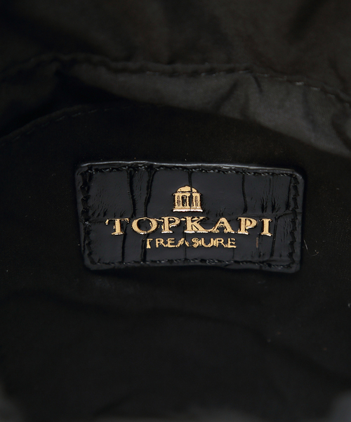 TOPKAPI（トプカピ）の「リングハンドル2wayショルダーバッグ（ショルダーバッグ・レディース・ブラック/ブラウン・FREE）」の5枚目の写真