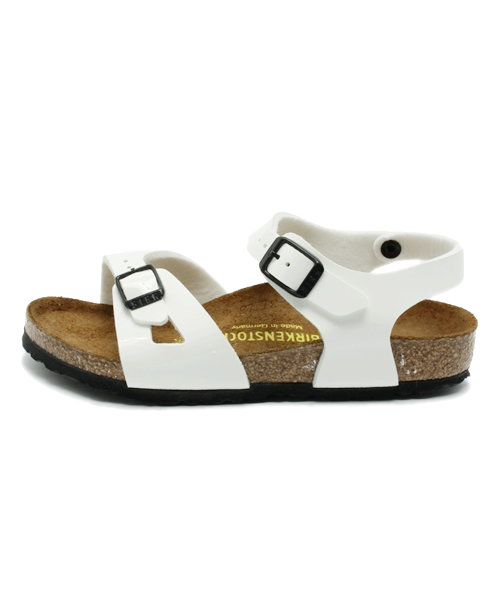 BIRKENSTOCK（ビルケンシュトック）の「【15cm～22cmまで対応】ZOZO限定キッズサンダル・RIO BF Patent White（KIDS）（サンダル・キッズ・ホワイト・31/34/28/25/29/30/26/27/24/32/33）」の5枚目の写真